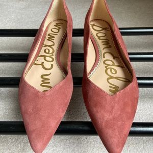 SAM EDELMAN Women Suede Pointy Toe Shoes NEW NWOB